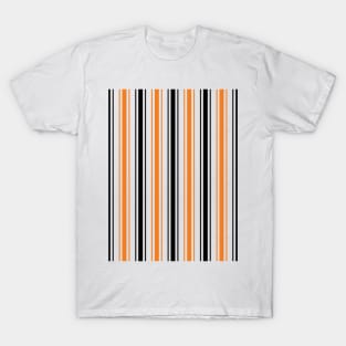 Decorative Halloween Stripes T-Shirt